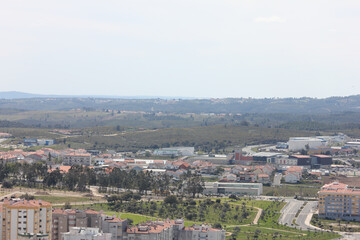 Castelo Branco, Beira Baixa, Portugal, April 4, 2022, Views from Castelo Branco
