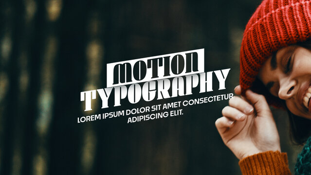 Motion Typography