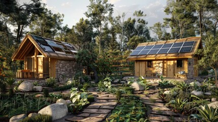 Tiny House In The Middle Of Nature