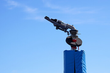 Water sprinkler for a football field or artificial grass