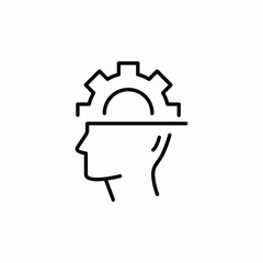 mind flexibility icon sign vector