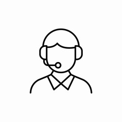 consumer support icon sign vector
