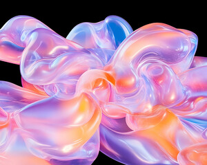 Obraz premium Abstract Liquid Forms