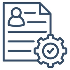 Job Expectations Icon Element For Design