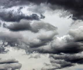 dark stormy clouds