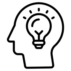 Knowledge Icon Element For Design