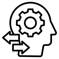 Behavior Icon Element For Design