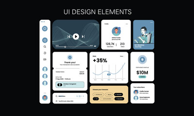 User Interface Design Elements for Fintech Podcast