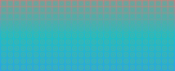 Abstract background with gradients of blue, teal, and pink, with a grid pattern.