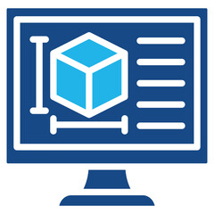 Simulation Icon Element For Design