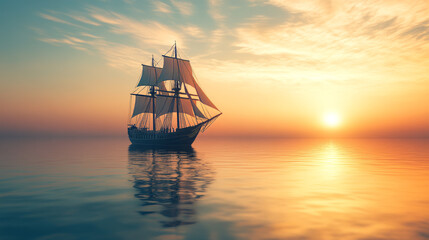 Obraz premium Ship boat sea frigate symbol vessel travel industry vector sailboats cruise of marine icon