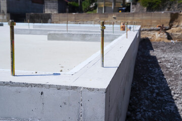 新築住宅の基礎工事