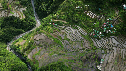 Batad Rice Terraces in Ifugao Philippines