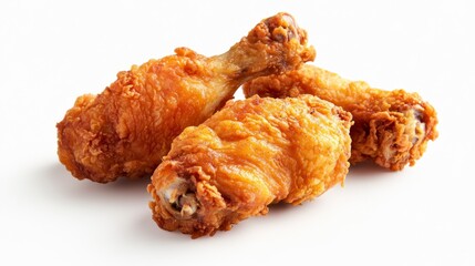 Crispy Fried Chicken Drumsticks Tasty Food Photo