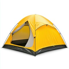Durable camping tent designed for outdoor adventures, perfect for shelter and comfort in nature. Easy to set up and pack.