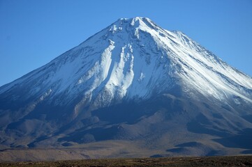 Licancabur volcano in Chile's Atacama Desert