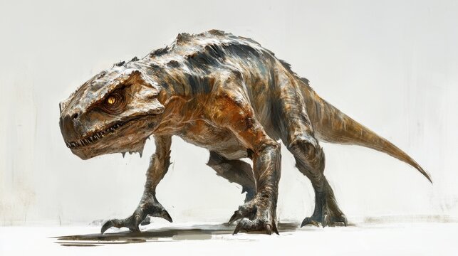 Dinosaurio h&iacute;brido escamoso