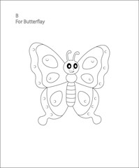 ABC Coloring page for kids 2