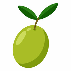 vector illustration of an apple