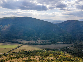 Amazing Autumn Landscape of Greben Mountain, Bulgaria