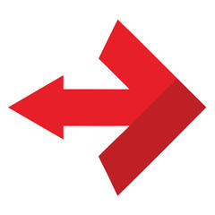 red arrow sign