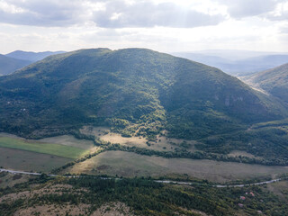 Amazing Autumn Landscape of Greben Mountain, Bulgaria