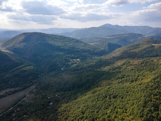 Obraz premium Amazing Autumn Landscape of Greben Mountain, Bulgaria