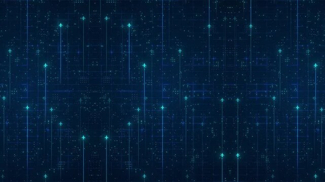 abstract plane blue background
