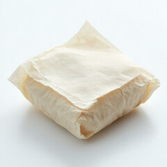 Obraz premium Square food package with white background.