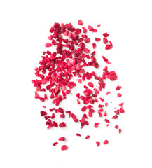 freeze-dried raspberry pieces