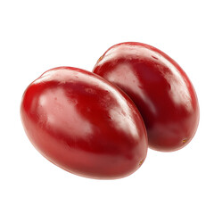 Obraz premium Dogwood Berries. Bright, Delicious And Healthy Snack