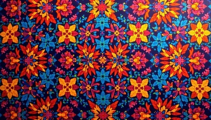 Abstract geometric textile design, repeating motif, abstract, textile, geometric