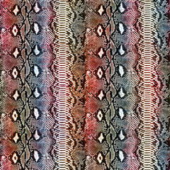 animal and abstract pattern work, snake and leopard skin mixed patterns, patterns suitable for fabric print and background.Abstract artistic background. modern Art feathers leopard pattern and repeat 