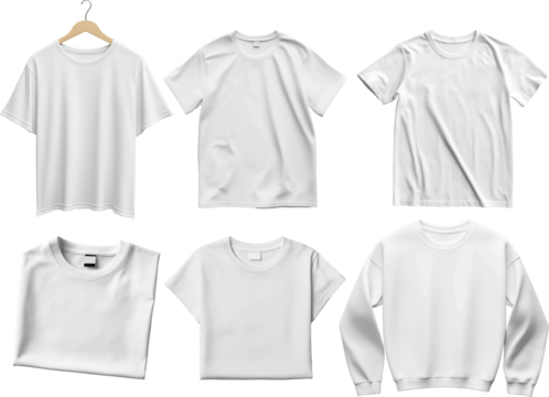 White T-Shirt Mockup Collection