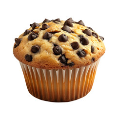 Delicious Homemade Chocolate Chip Muffin Recipe - Perfect Dessert and Breakfast Treat with Fluffy, Golden Brown Texture