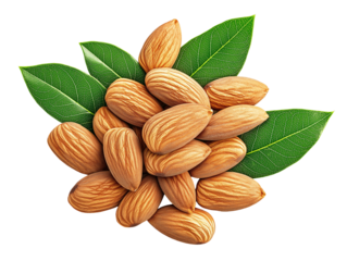 Organic Raw Almonds: Nutritious Vegan Protein-Rich Snack for a Healthy Diet