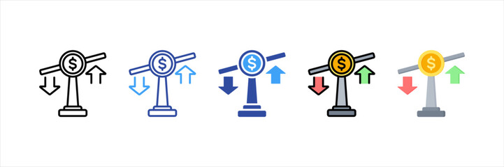 Balance Multi Style Icon Set