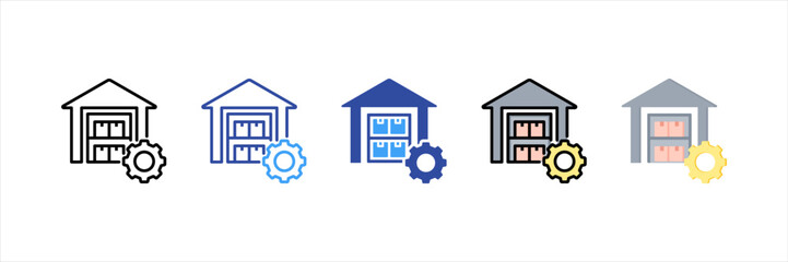 Inventory Multi Style Icon Set