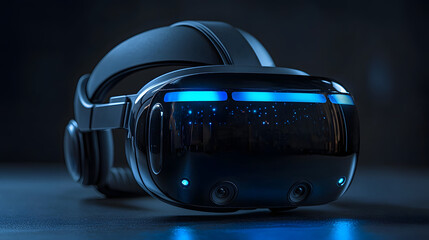 Obraz premium Next-Generation VR Headset – Immersive Virtual Reality Experience