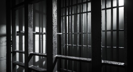 Crime - Bars of a Prison Cell