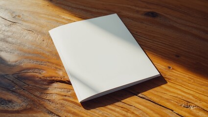 Fototapeta premium Blank booklet mockup.