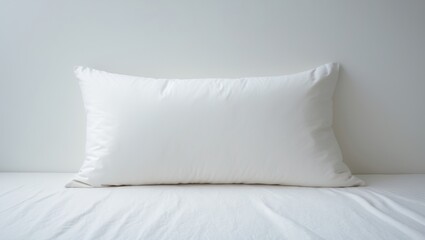 Obraz premium Blank soft new pillow isolated on a white background