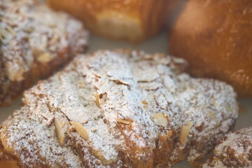 Croissants with Icing Drizzle