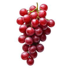Fototapeta premium Juicy Red Grapes: Organic, Ripe, and Rich in Vitamin C for Healthy Eating and Nutrition