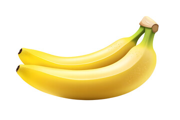 Ripe yellow bananas