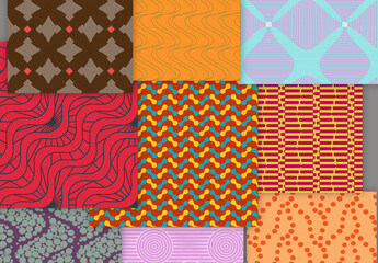 Vector Seamless Pattern Collection