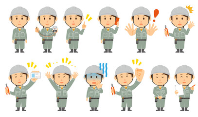 電気工事士女性セット