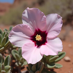Desert Rose (Gossypium sturtianum)