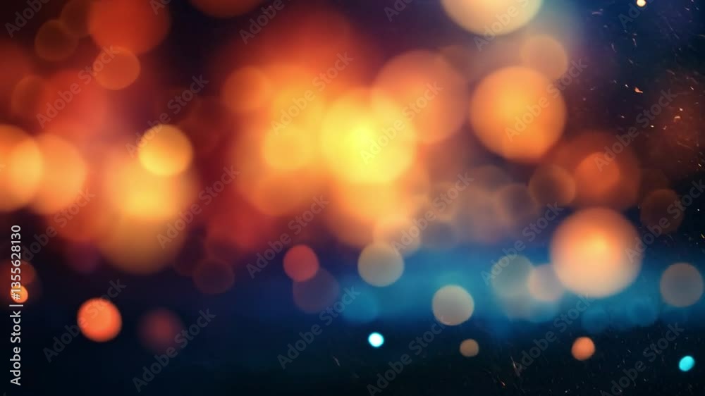 Poster abstract bokeh: a captivating display of abstract bokeh lights in a mesmerizing dance of color and f