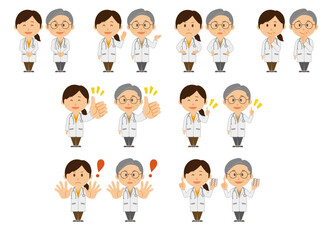 女性医者セット